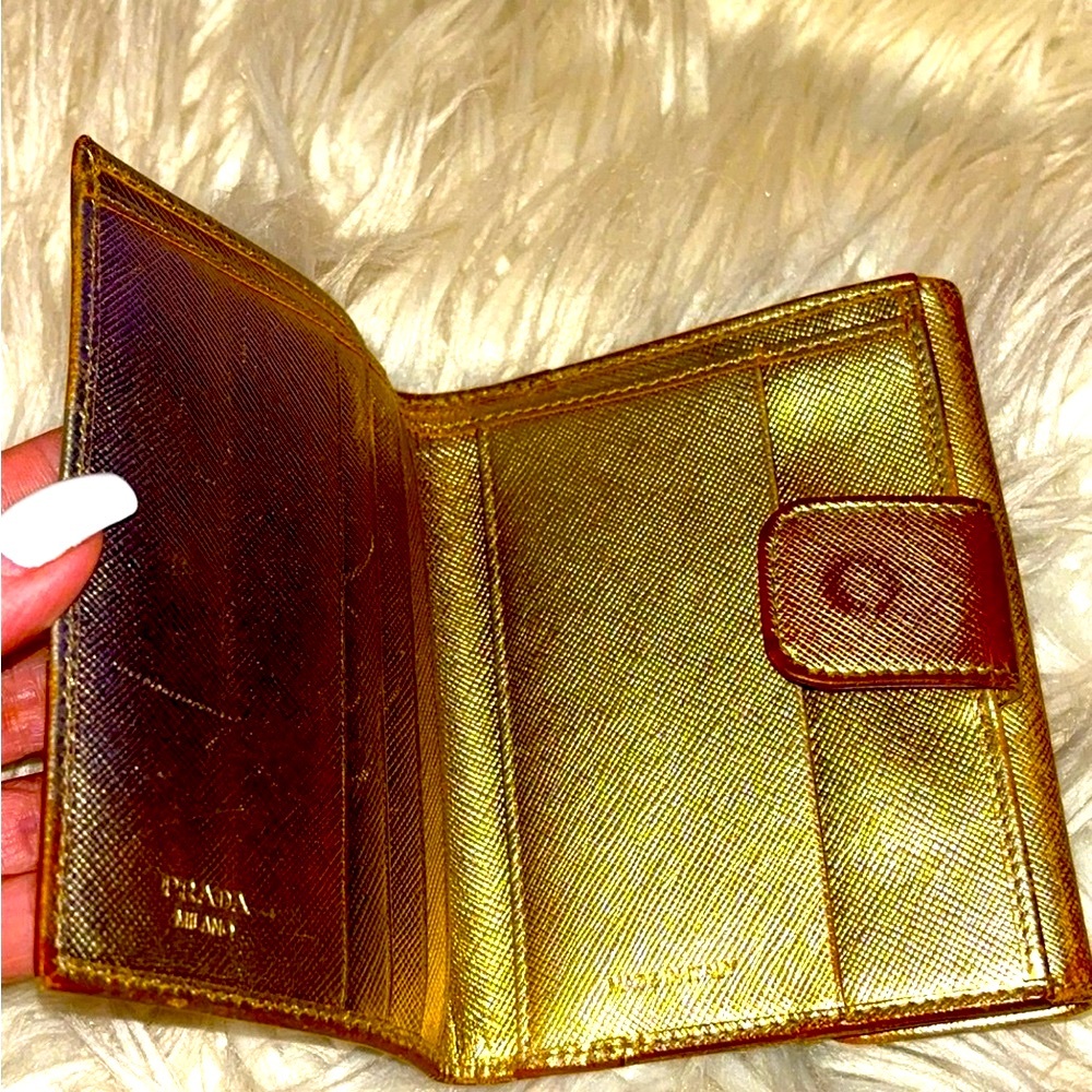 Authentic Prada Snap Wallet - image 8